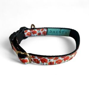 Dog Collar for Small Breeds - Beautiful Floral Print